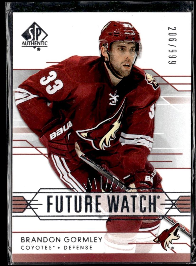 2014 SP Authentic Brandon Gormley #226 card