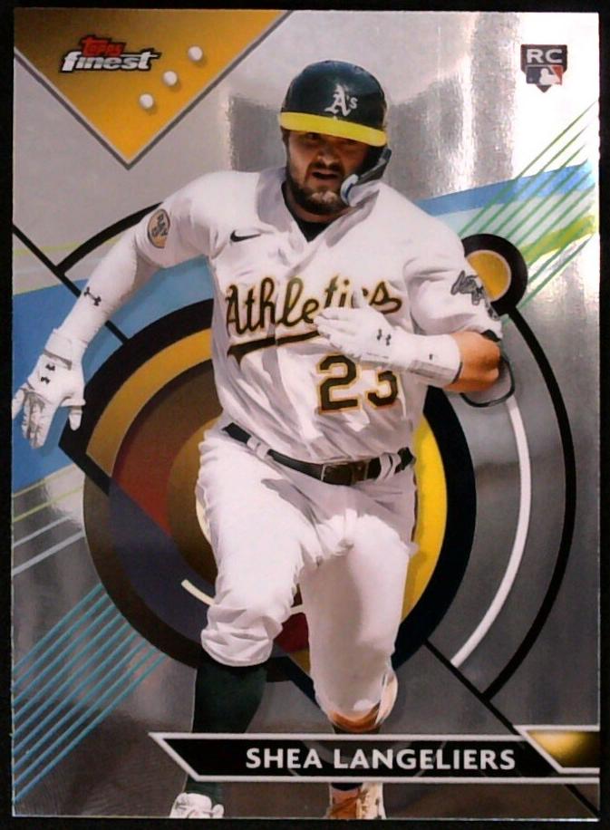 2023 Topps Finest Shea Langeliers [Refractor] #3 card