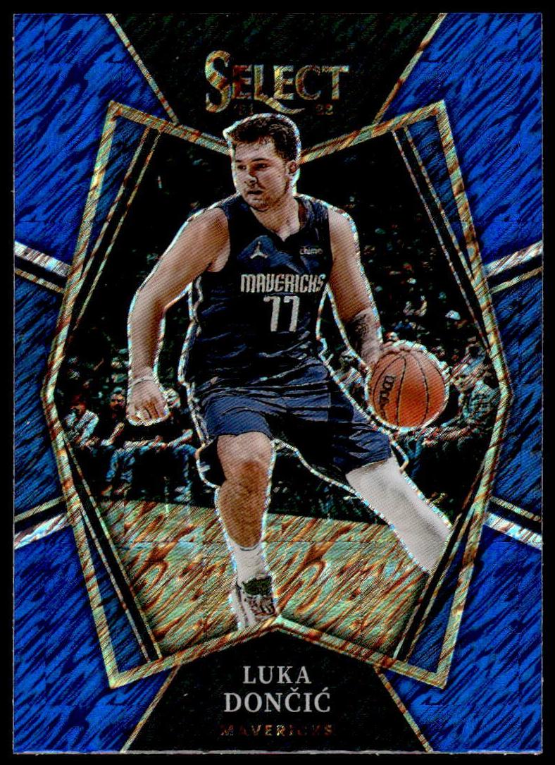 2021 Panini Select Luka Doncic #117 card