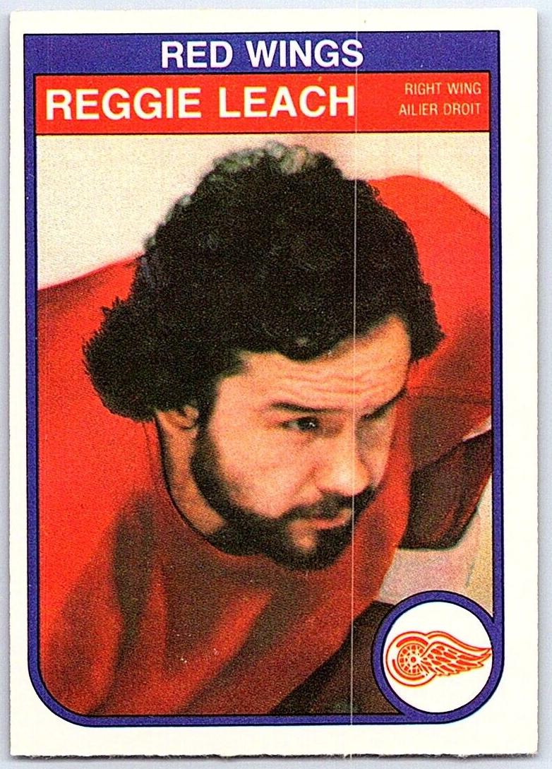 1982 O-Pee-Chee Reggie Leach #90 card