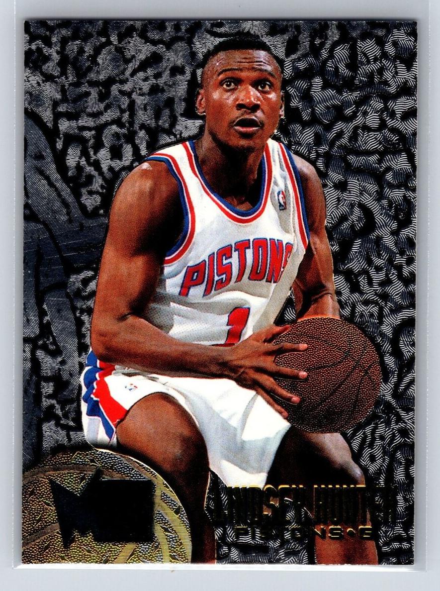 1995 Fleer Metal Lindsey Hunter #30 card