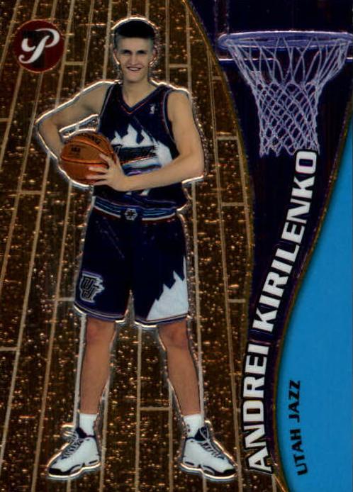 2001 Topps Pristine Andrei Kirilenko #105 card