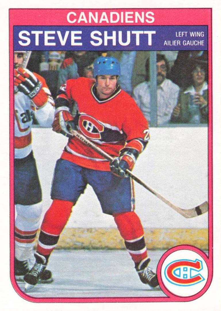 1982 O-Pee-Chee Steve Shutt #192 card
