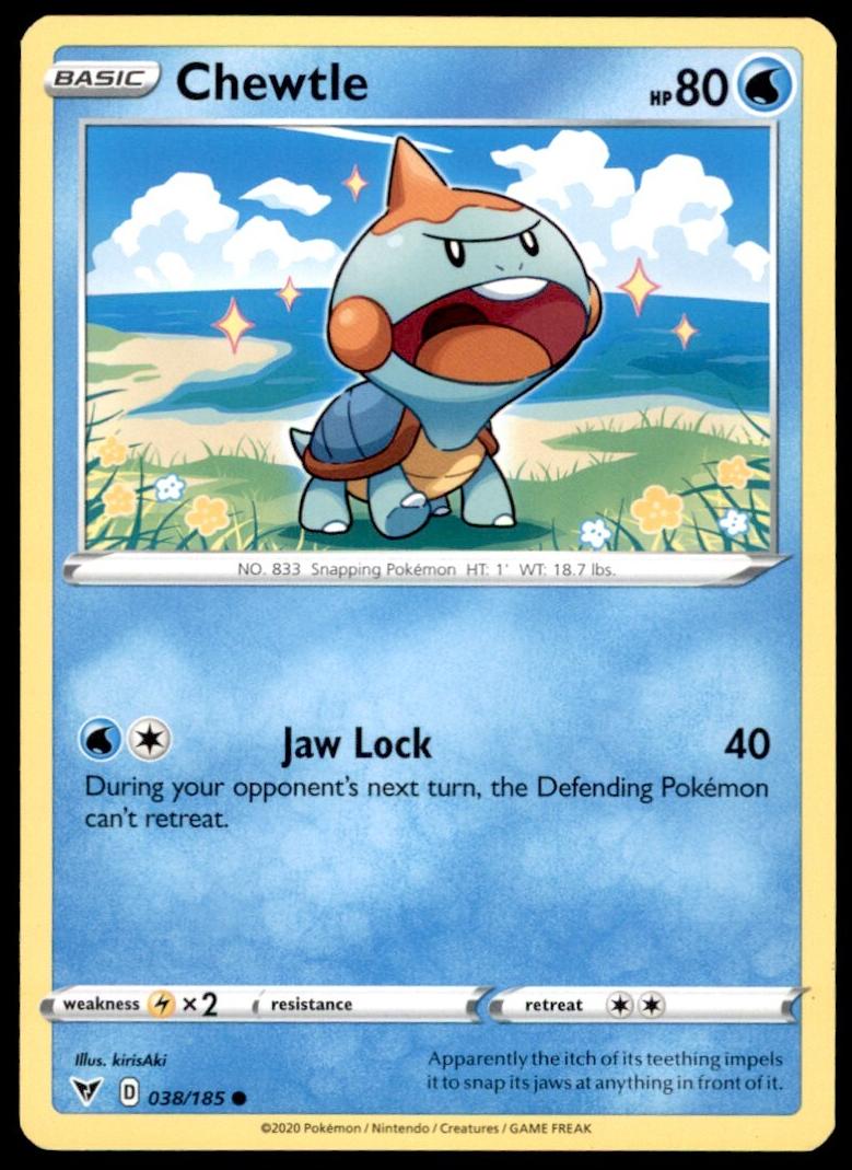Chewtle 2020 Pokemon Vivid Voltage