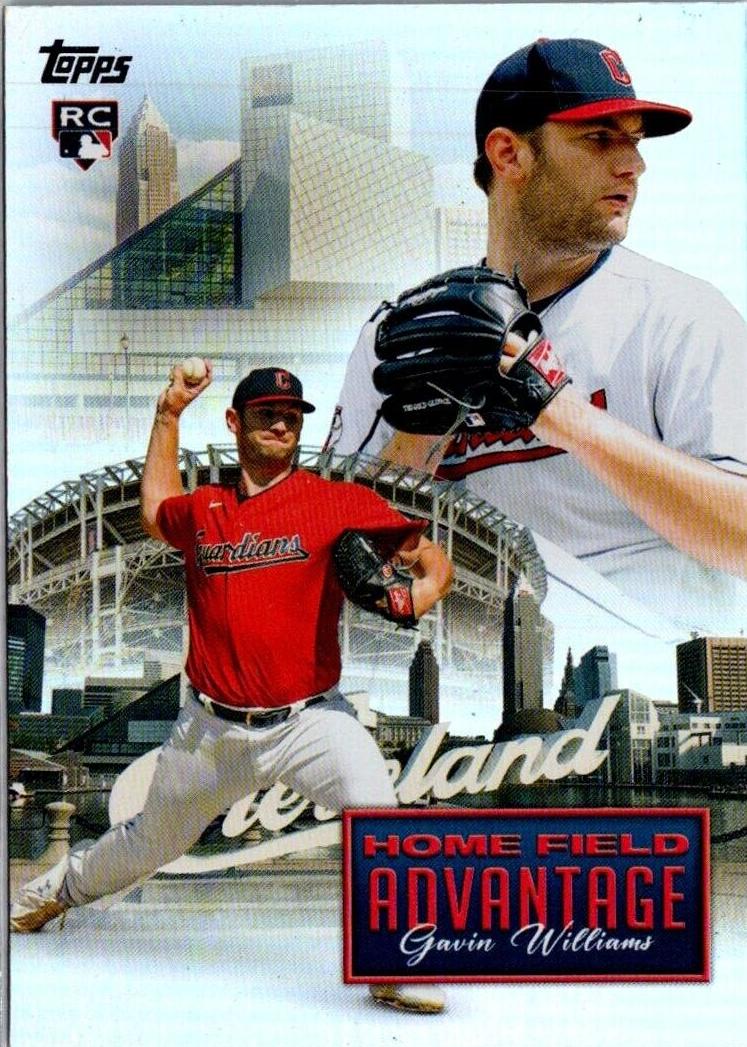 2024 Topps Chrome Update Home Field Advantage Gavin Williams #HFAC-28 card