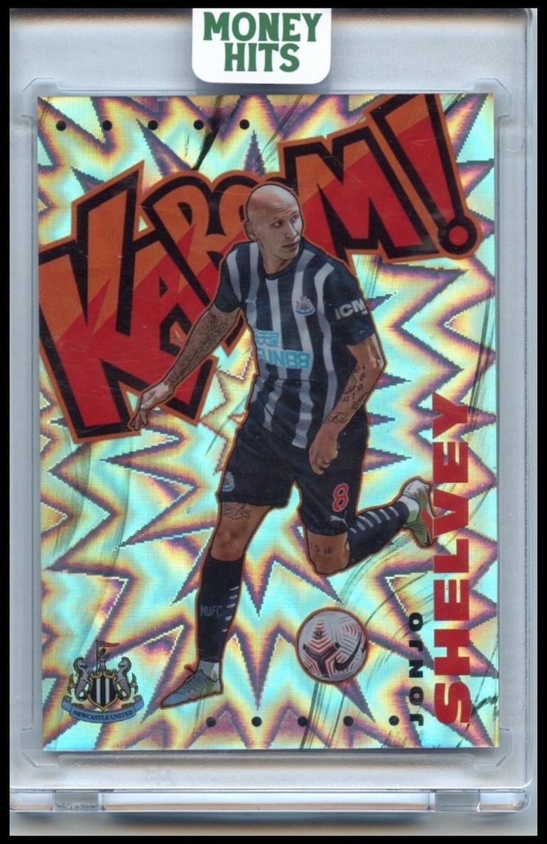 2020 Panini Prizm Premier League Jonjo Shelvey #13 card