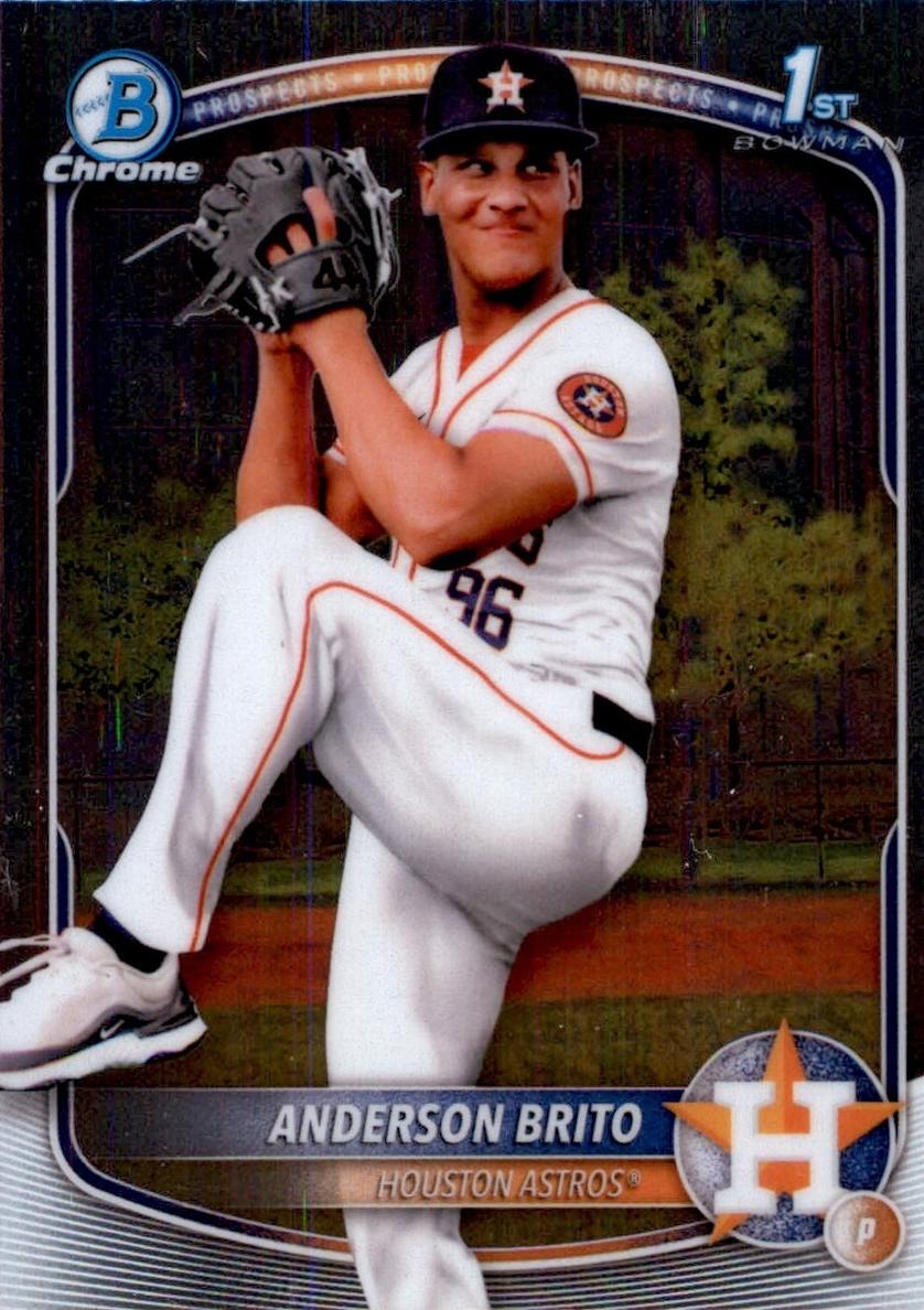 Anderson Brito 2025 Bowman Chrome Prospects card