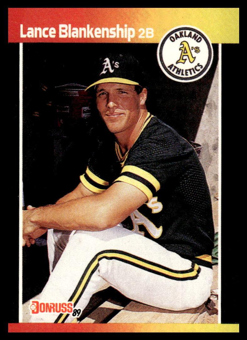 1989 Donruss Lance Blankenship #621 card