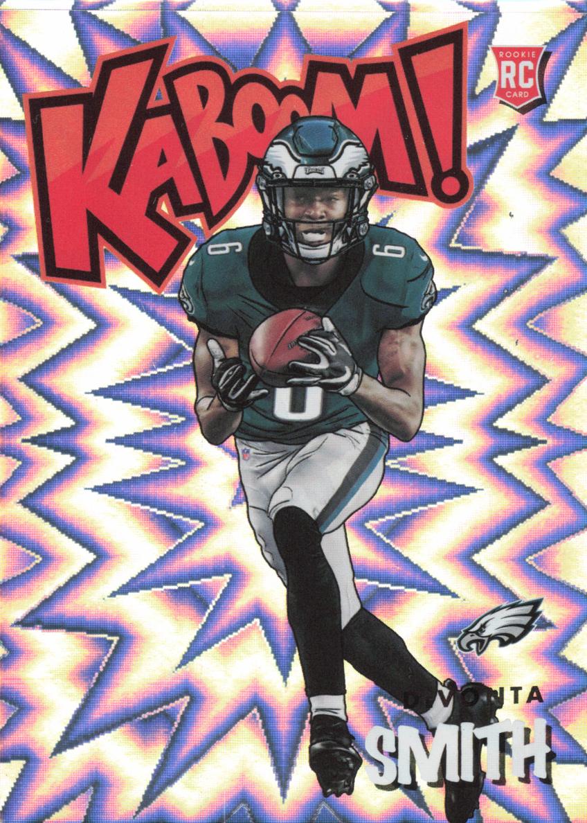 2021 Panini Absolute Kaboom DeVonta Smith #K45 card
