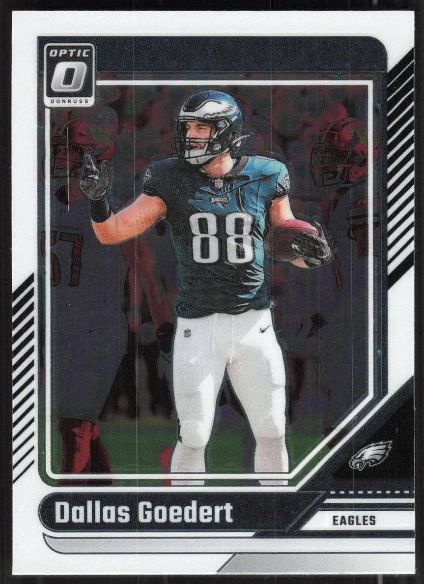 Dallas Goedert 2024 Donruss Optic Football card