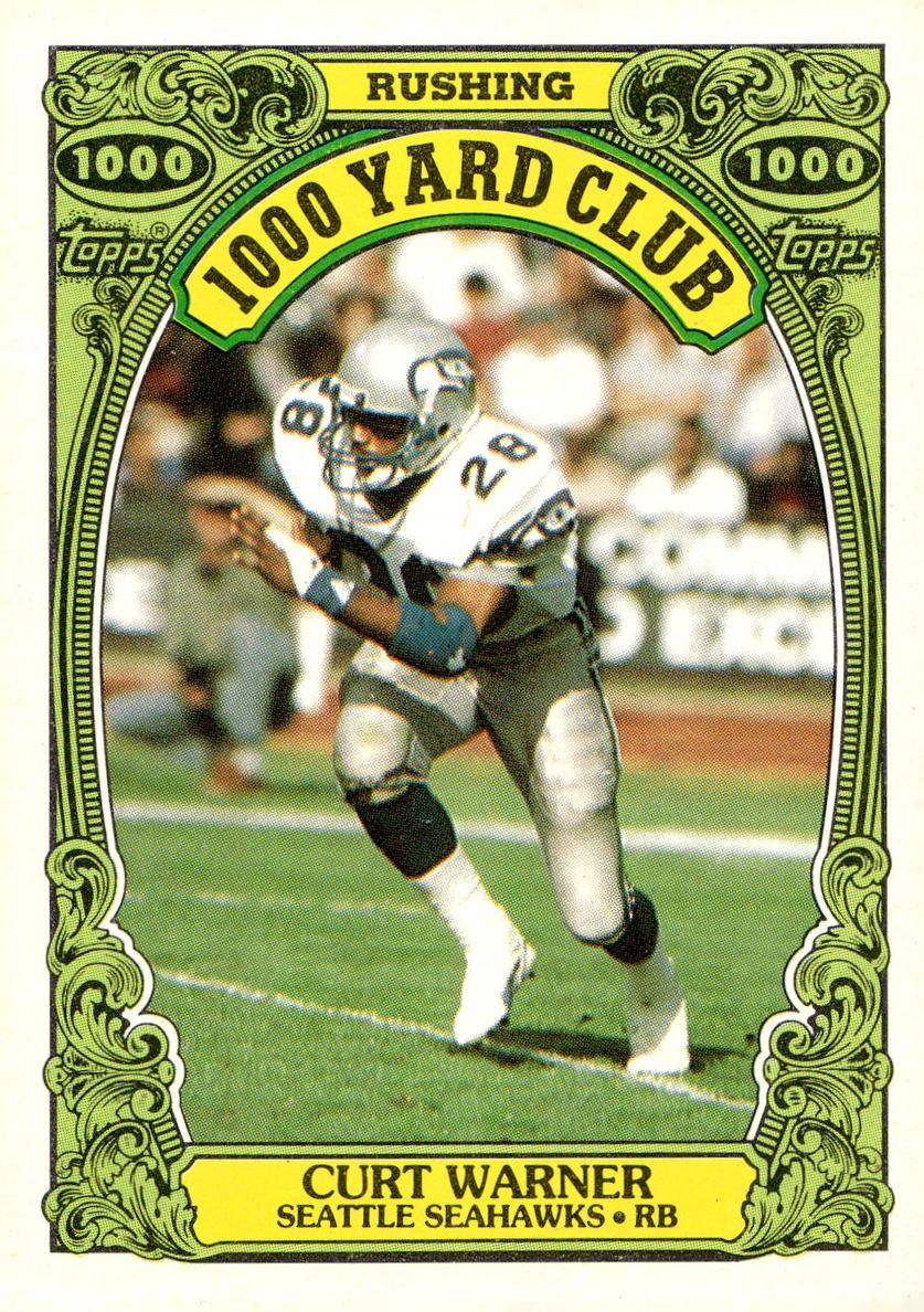 1986 Curt Warner #20