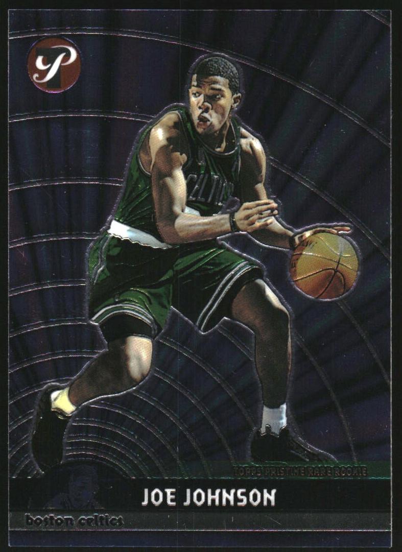 2001 Topps Pristine Joe Johnson #74 card