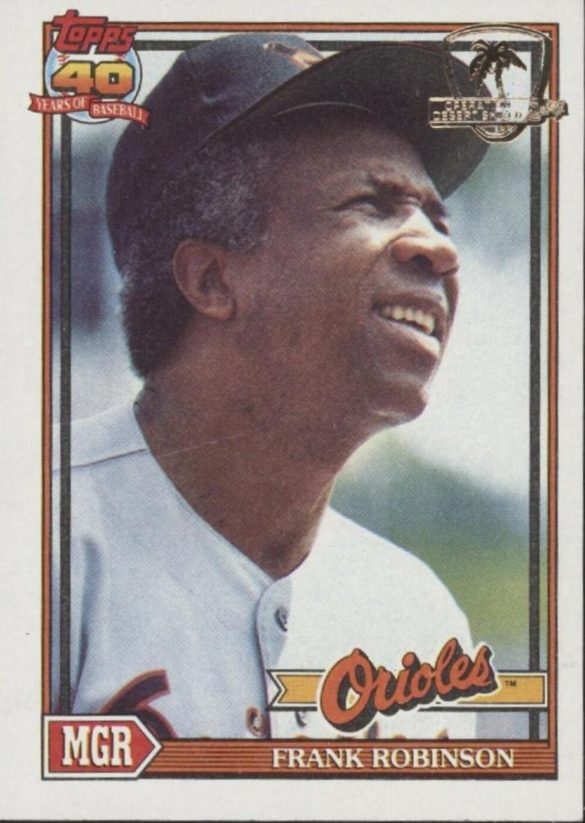 1991 Frank Robinson #639