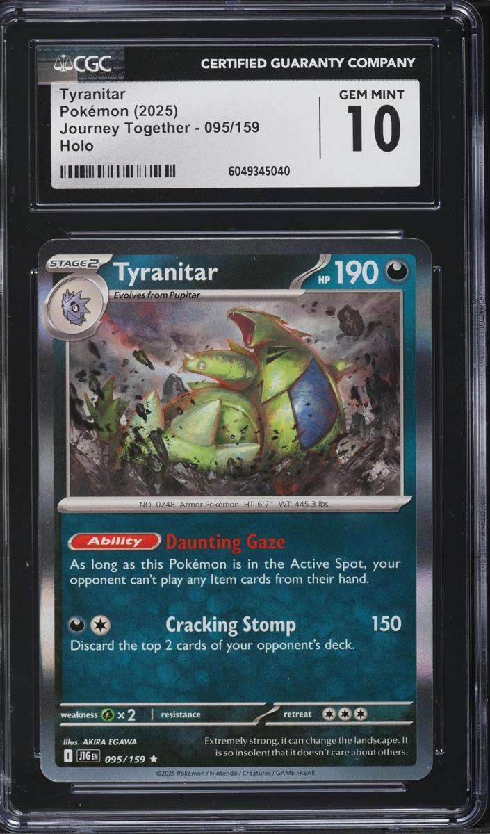 Tyranitar 2025 Pokemon Scarlet & Violet Journey Together