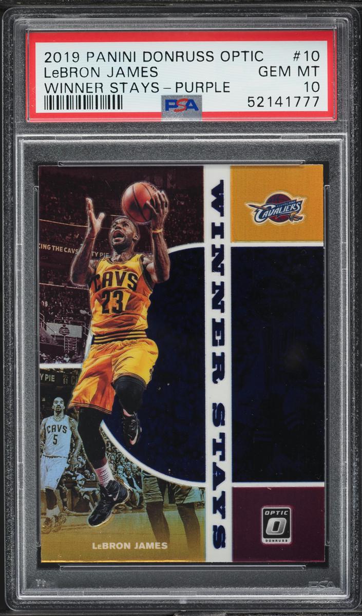 2019 LeBron James [Purple] #10