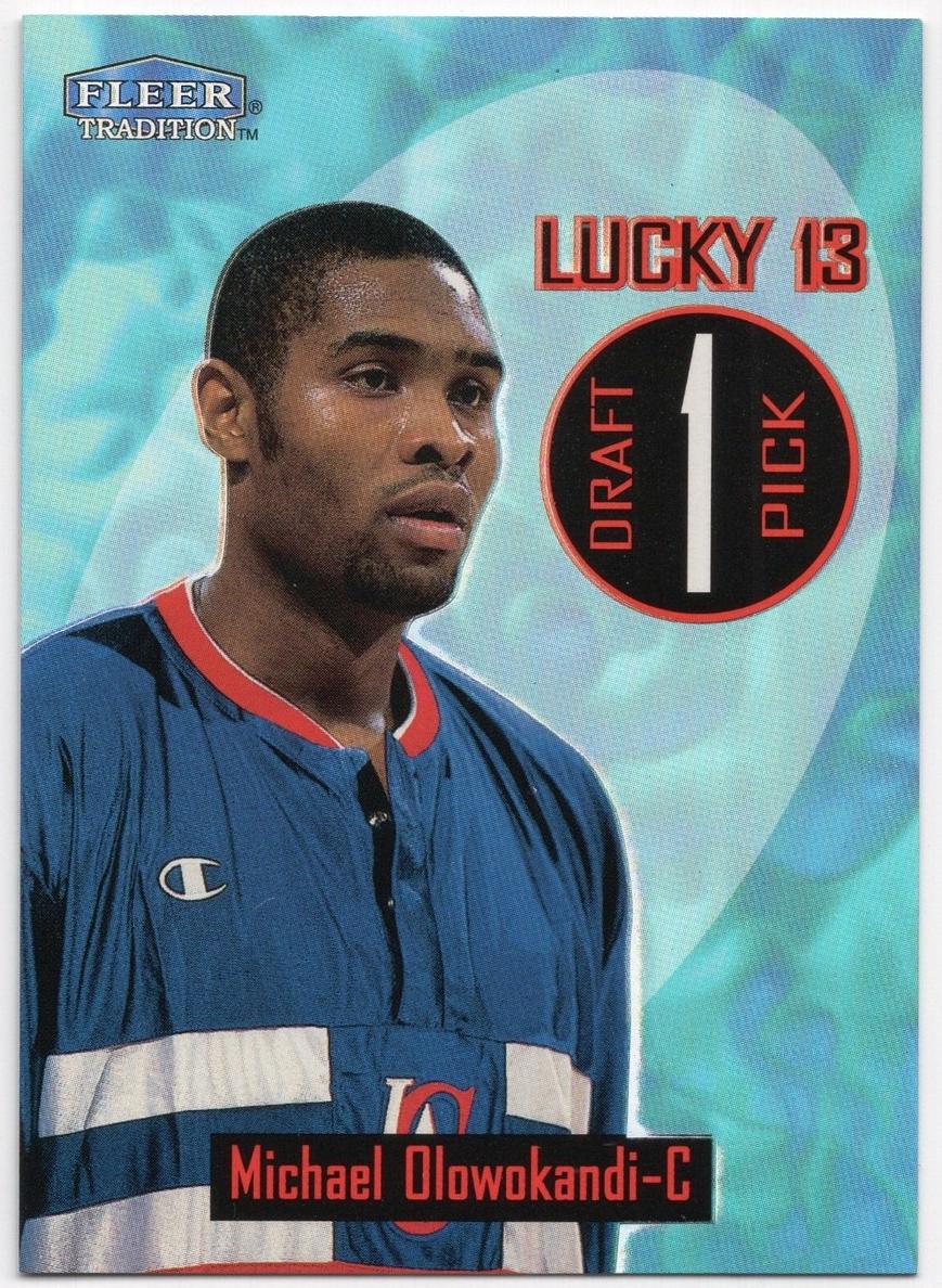 1998 Fleer Michael Olowokandi #1 card