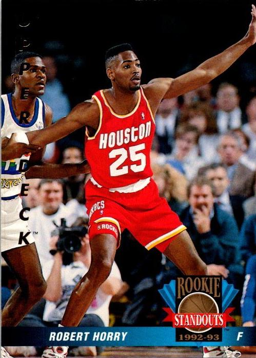 1992 Upper Deck Robert Horry #RS6 card