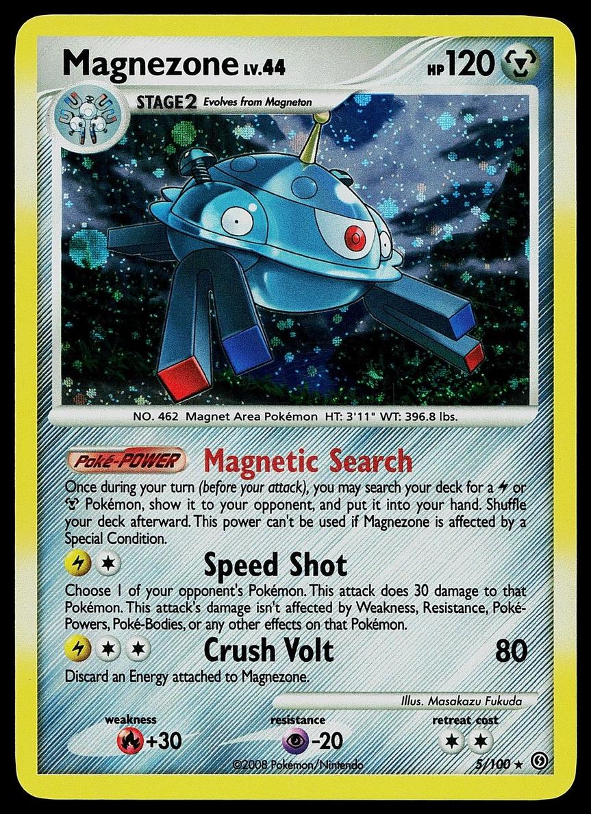 Magnezone 2008 Pokemon Diamond & Pearl Stormfront
