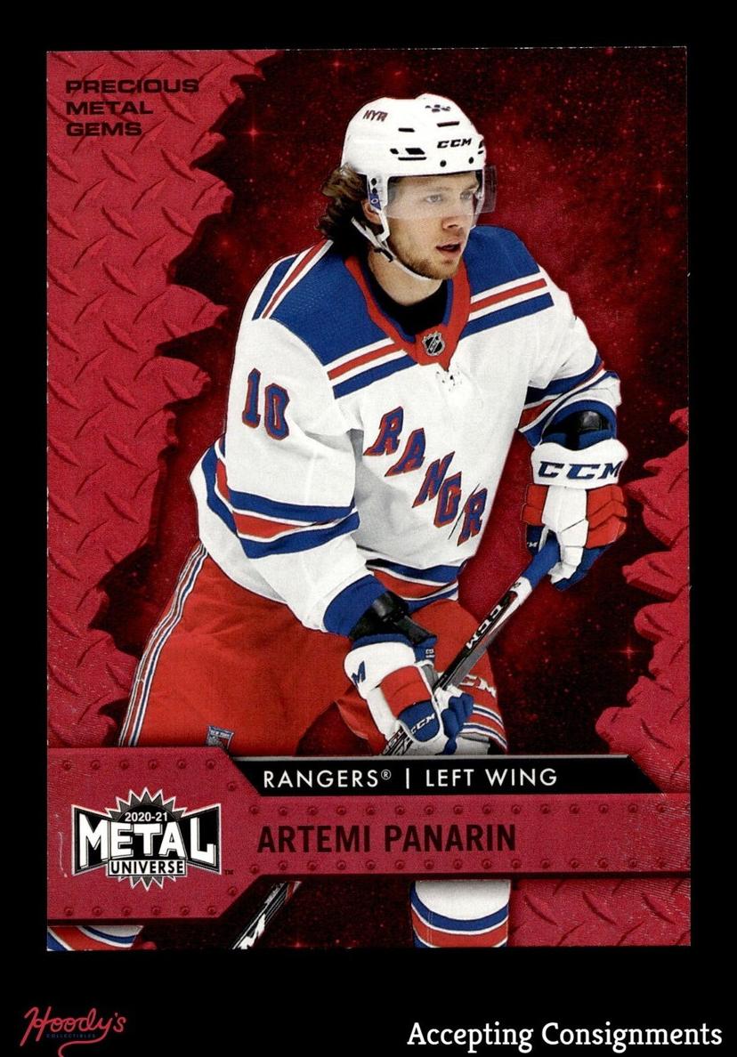2020 Skybox Metal Universe Artemi Panarin [Gold] #10 card
