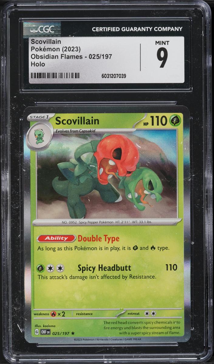 Scovillain 2023 Pokemon Scarlet & Violet Obsidian Flames