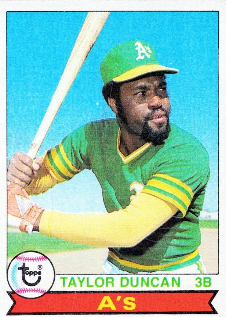 1979 Topps Taylor Duncan #658 card