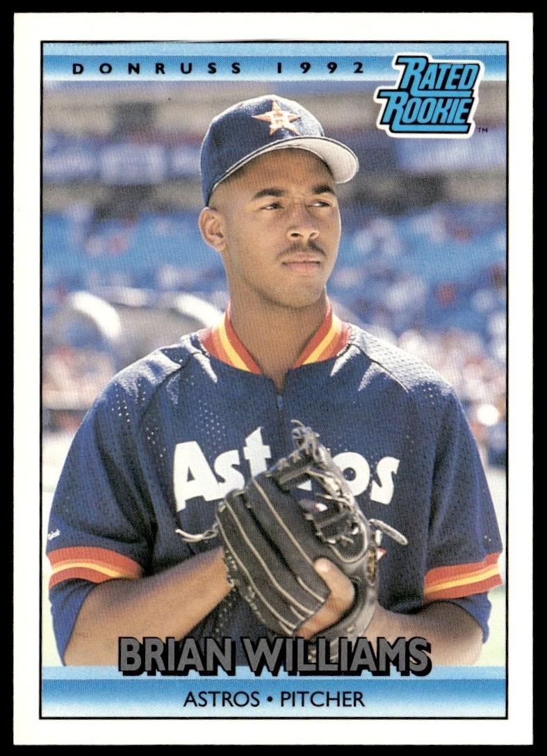 Brian Williams 1992 Donruss Baseball
