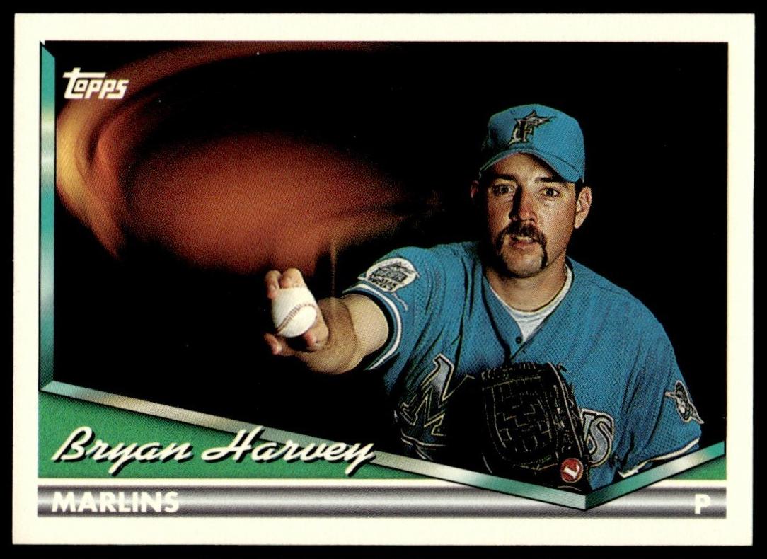 1994 Topps Bryan Harvey #20 card