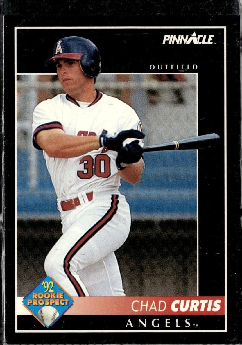 1992 Pinnacle Chad Curtis #523 card