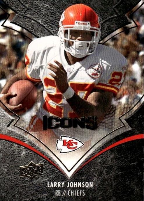 2008 Upper Deck Icons Larry Johnson #51 card