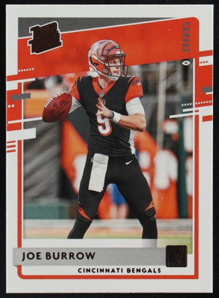 2020 Panini Donruss Joe Burrow [Canvas] #301 card