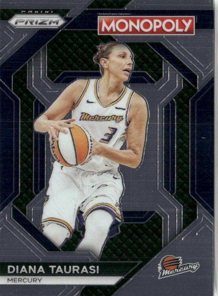 Diana Taurasi 2024 Prizm Monopoly WNBA card