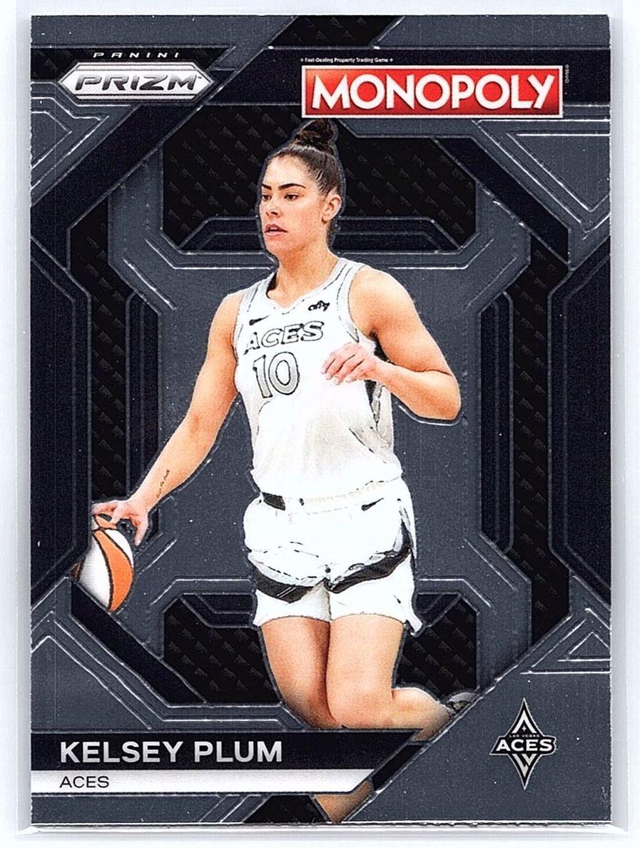 Kelsey Plum 2024 Prizm Monopoly WNBA card