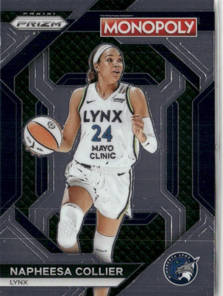 Napheesa Collier 2024 Prizm Monopoly WNBA card