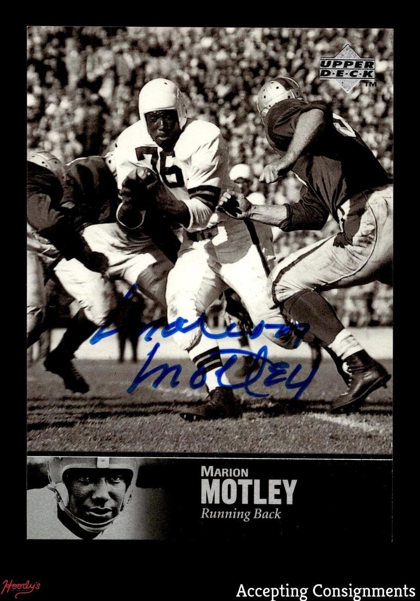 1997 Marion Motley #AL-53