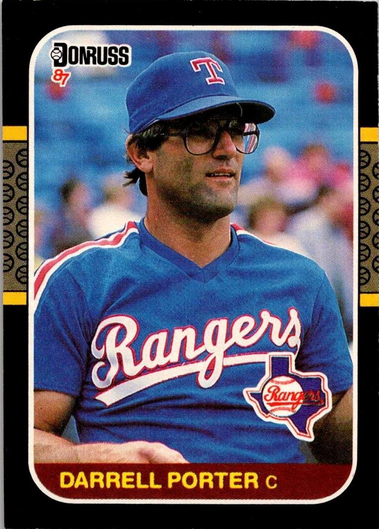 1987 Donruss Darrell Porter #593 card