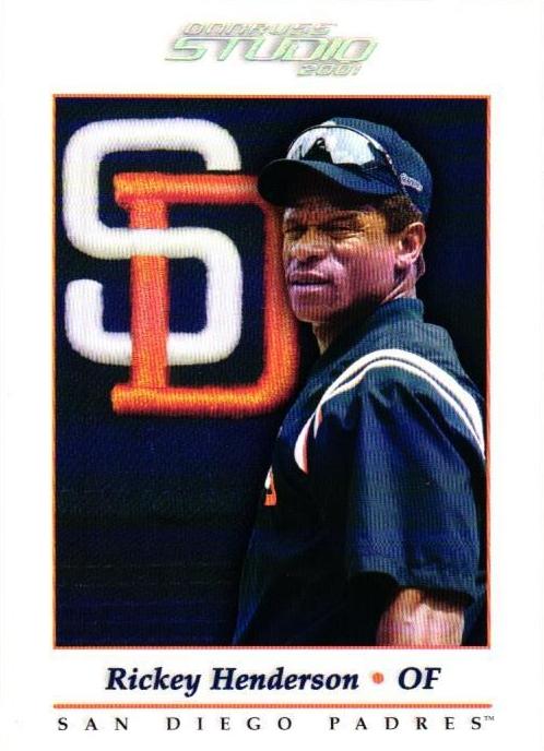 2001 Rickey Henderson #110