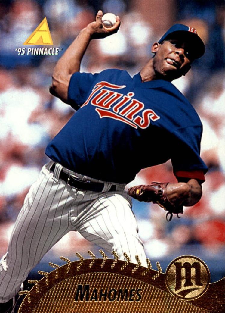 1995 Pinnacle Pat Mahomes #252 card