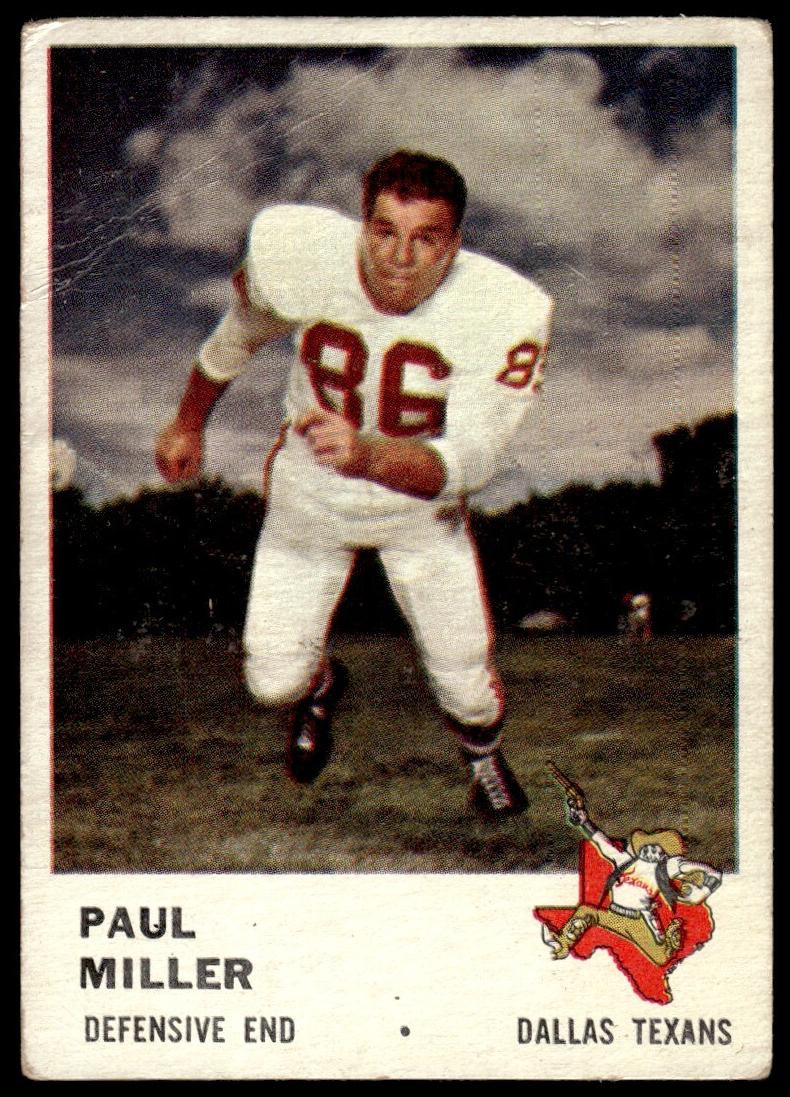 1961 Paul Miller #209