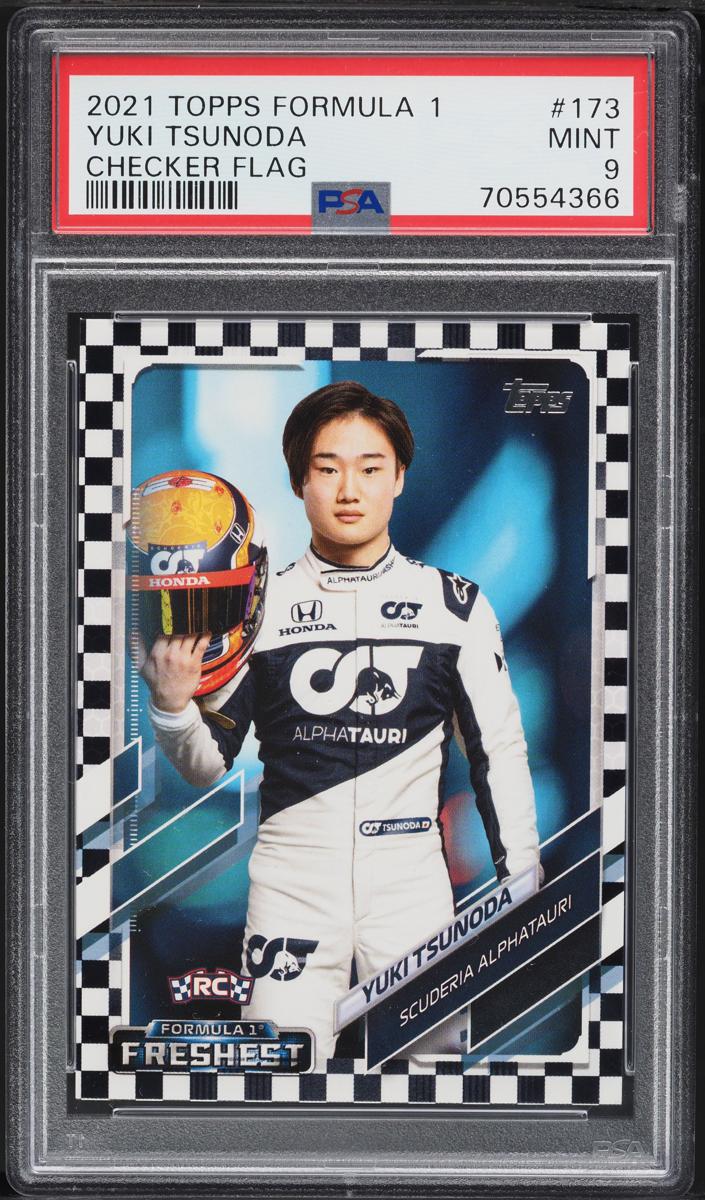 2021 Yuki Tsunoda [Checker Flag] #173