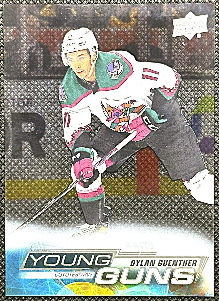 2022 Dylan Guenther [Speckled Rainbow Foil] #497