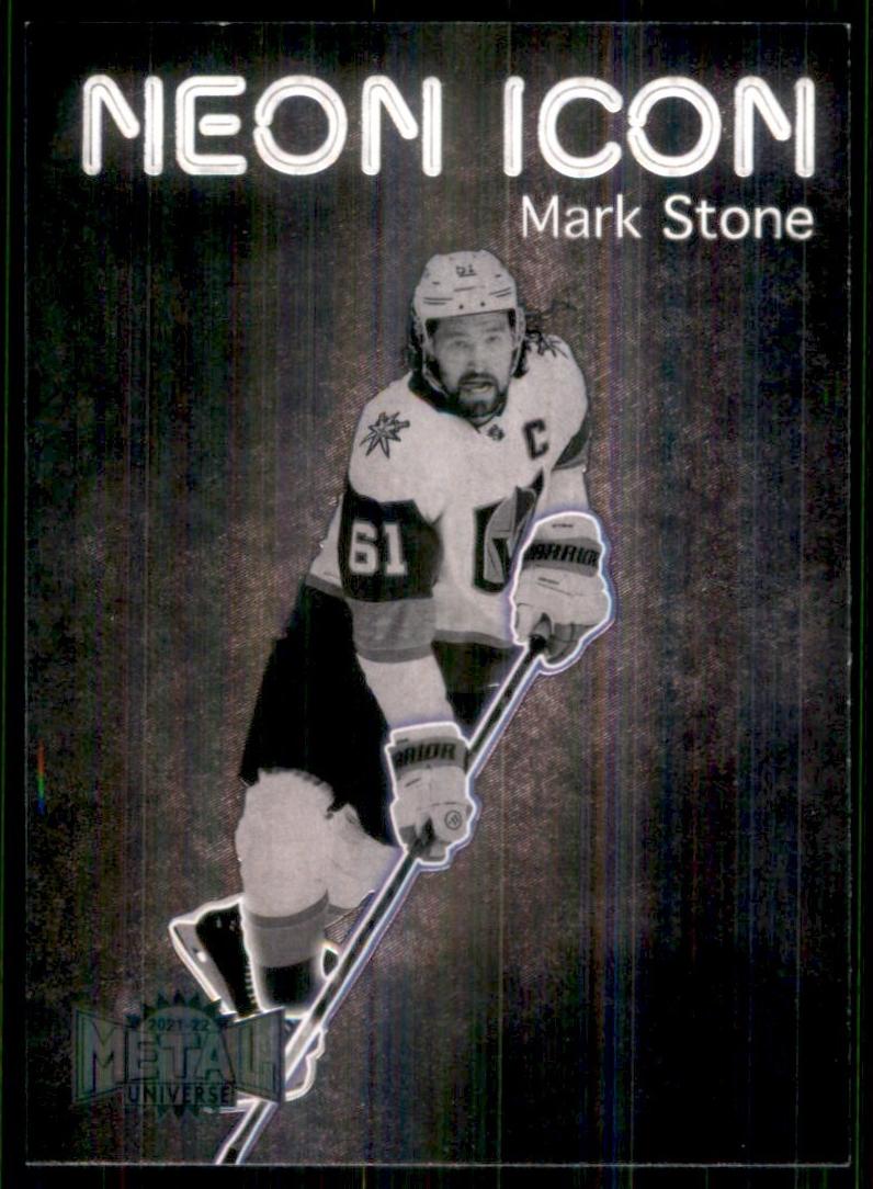 2021 Skybox Metal Universe Mark Stone [Gold] #NI-8 card