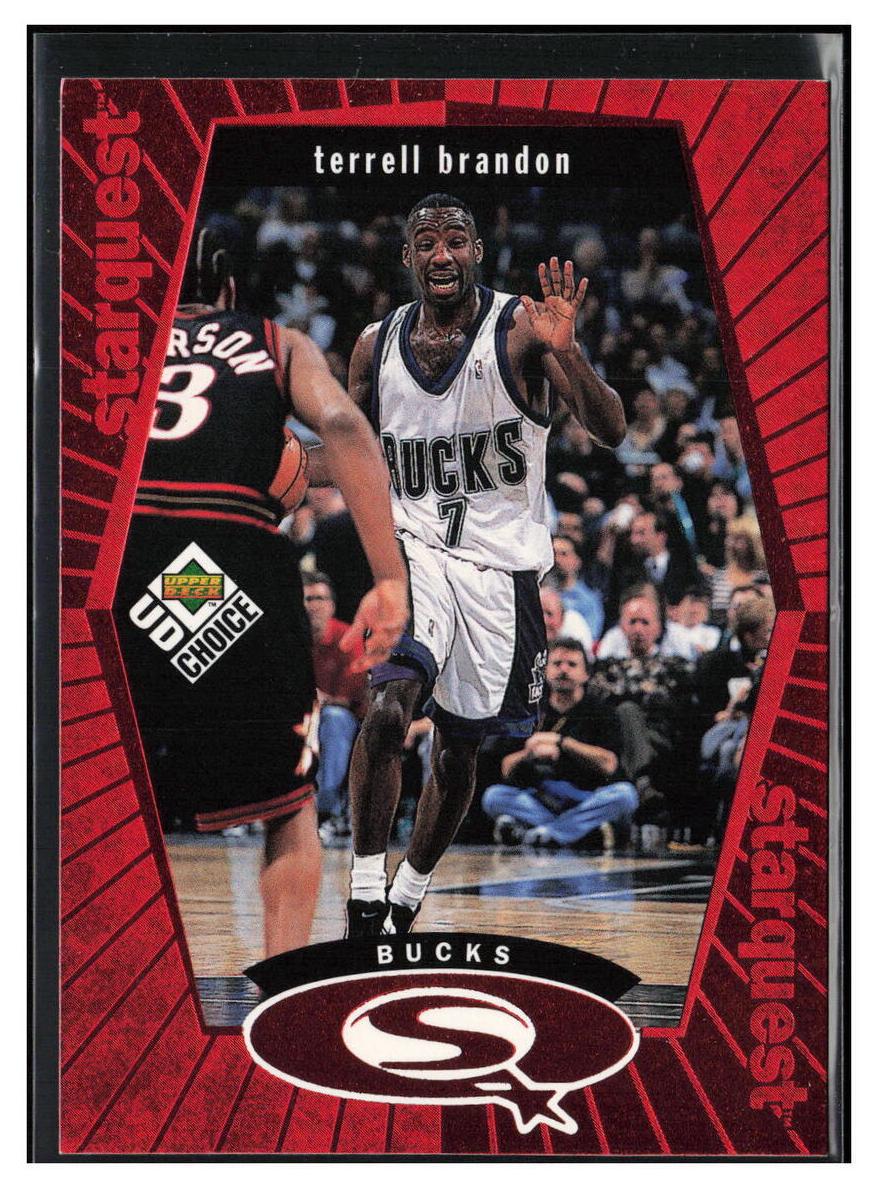 1998 Terrell Brandon [Red] #SQ15