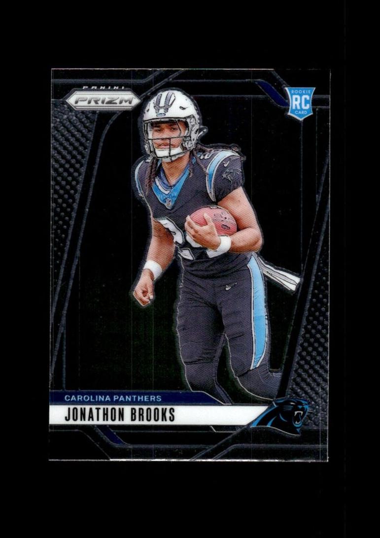 Jonathon Brooks 2024 Prizm Football card