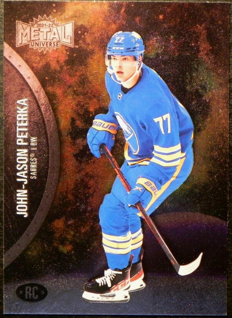 2021 Skybox Metal Universe John-Jason Peterka [Purple Spectrum] #186 card