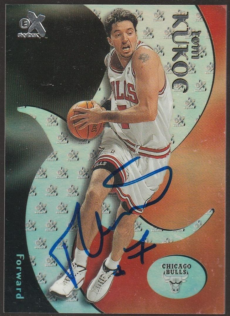 1999 Skybox E-X Toni Kukoc #41 card