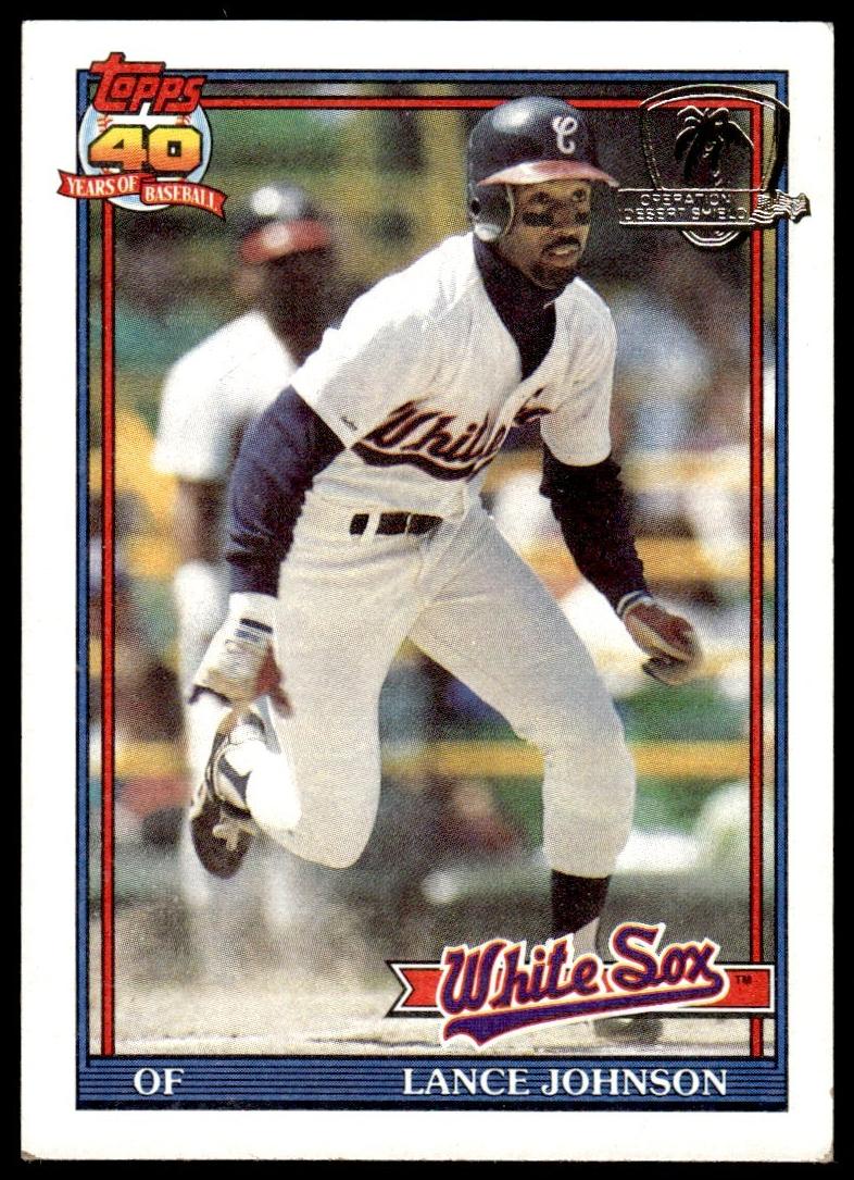 1991 Lance Johnson #243