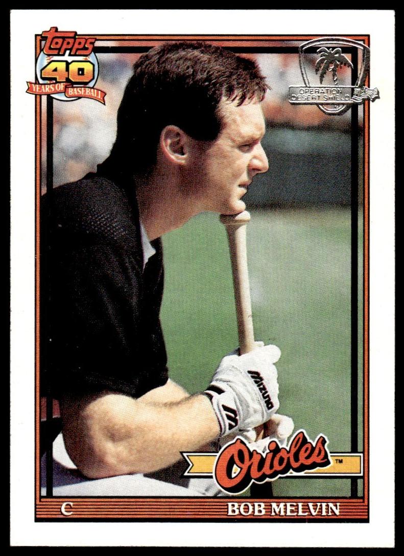 1991 Bob Melvin #249