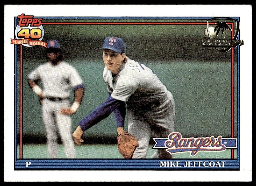 1991 Mike Jeffcoat #244