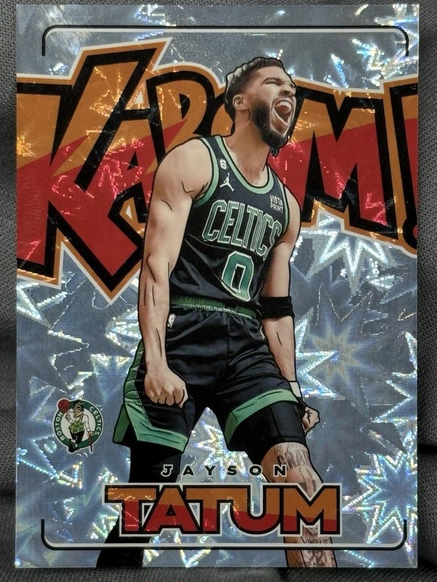 2023 Panini Crown Royale Kaboom Jayson Tatum #3 card