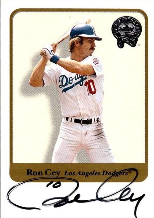 2001 Ron Cey #NNO